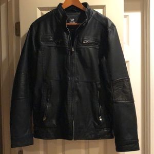 Mens Faux leather jacket